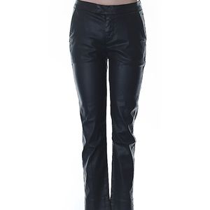 7 For All Mankind Straight Leg Faux Leather Pants